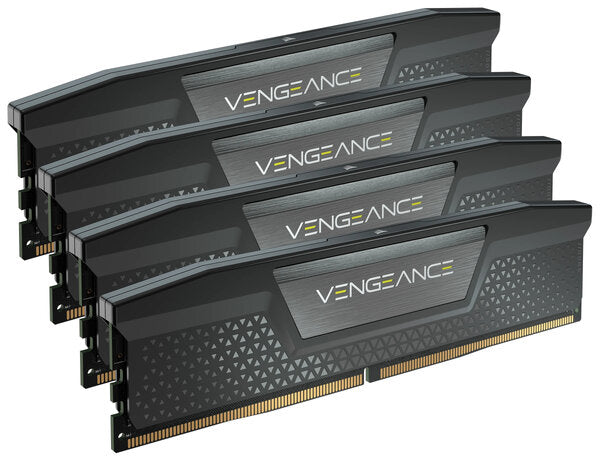 MEMORIA RAM CORSAIR DDR5 VENGEANCE 96GB (4 X 24GB) 6000MT/S CL30– BLACK (CMK96GX5M4B6000C30) MEMORIA RAM CORSAIR DDR5 VENGEANCE 96GB (4 X 24GB) 6000MT/S CL30– BLACK (CMK96GX5M4B6000C30)